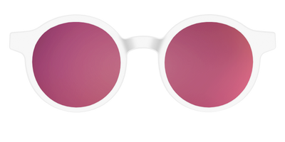 The Polarized White Sun Top - Front Top Thumbnail - Pair Eyewear