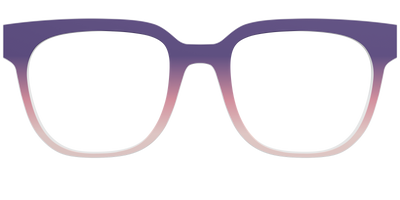 The Acai to Blush Gradient - Front Top Thumbnail - Pair Eyewear