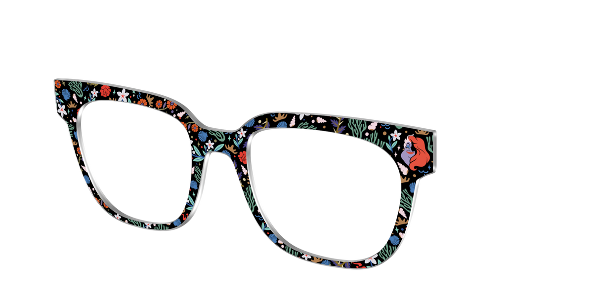 Ariel's Floral Reef - Angle Top Image - Pair Eyewear