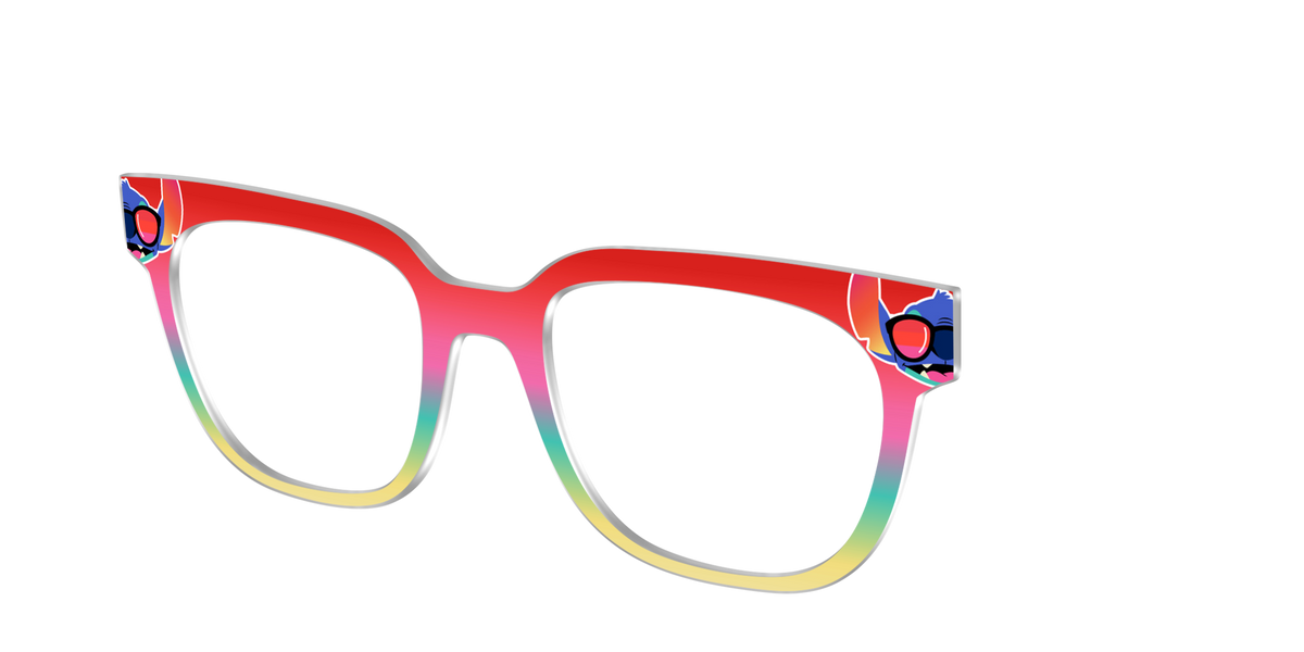 Beach Dreamin' Gradient - Angle Top Image - Pair Eyewear