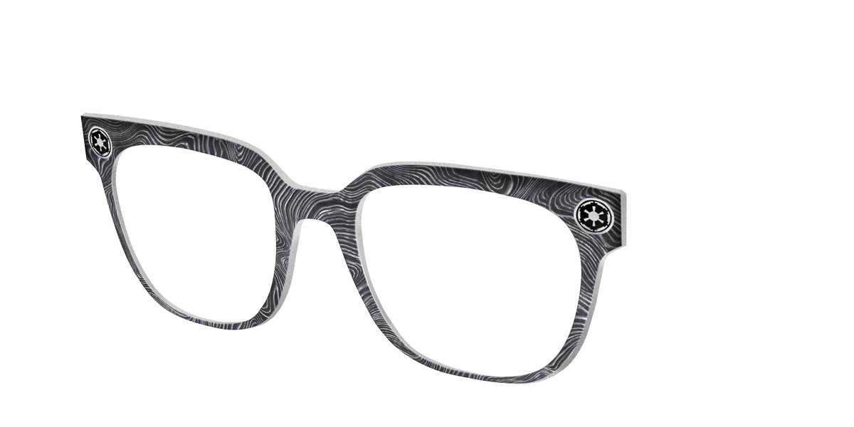 Beskar™ Steel - Angle Top Image - Pair Eyewear