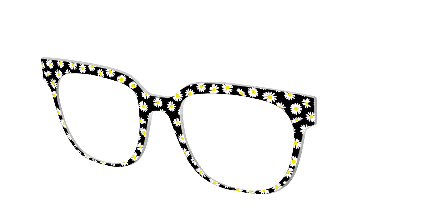 The Black Daisy - Angle Top Image - Pair Eyewear