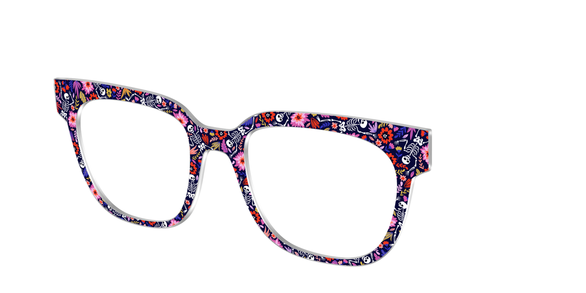 The Bone-Chilling Blossoms - Angle Top Image - Pair Eyewear