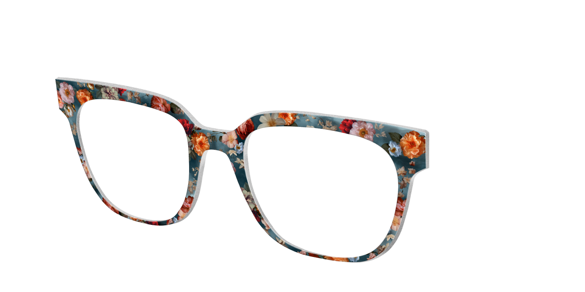 The Bountiful Bouquet - Angle Top Image - Pair Eyewear