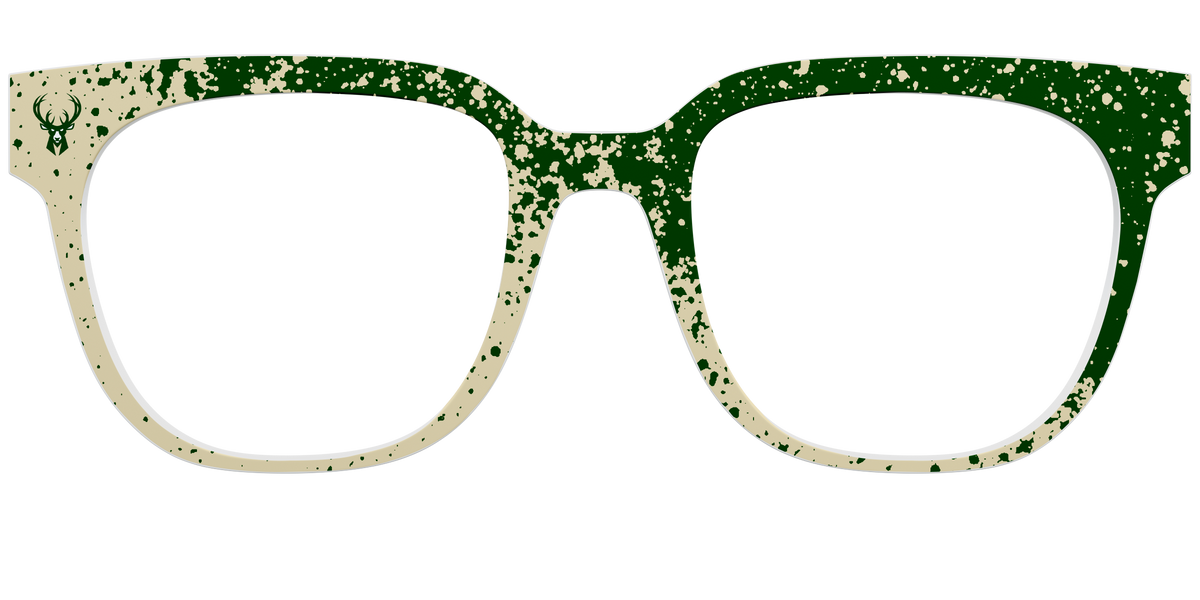 Bucks Splatter - Front Top Image - Pair Eyewear