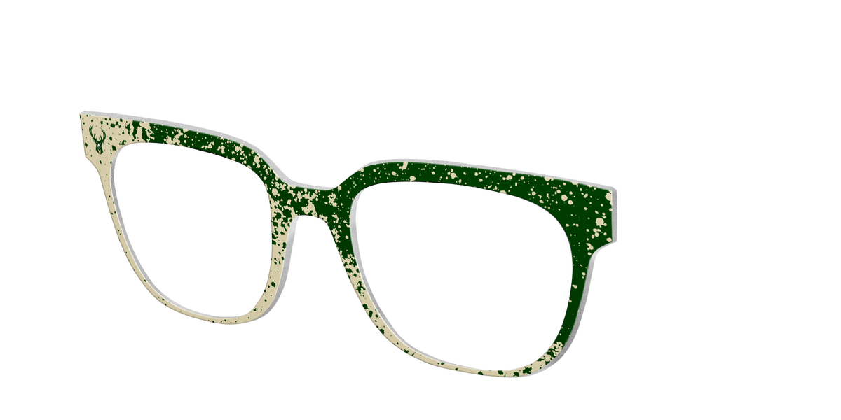 Bucks Splatter - Angle Top Image - Pair Eyewear