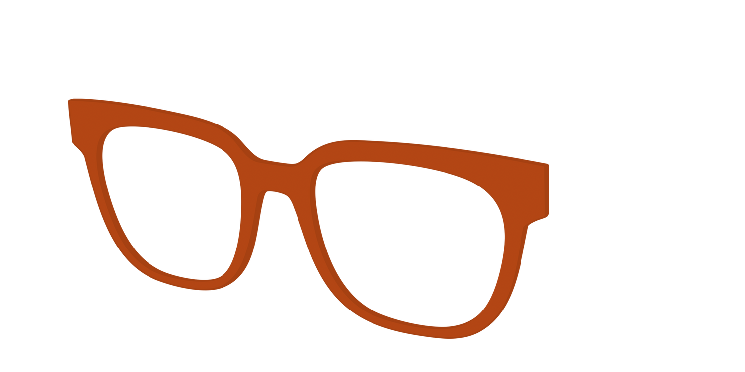The Burnt Orange - Angle Top Image - Pair Eyewear