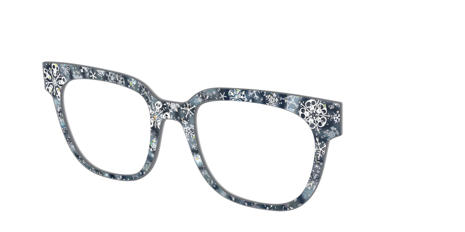 The Christmas Town Snow Globe with Holographic Glitter - Angle Top Image - Pair Eyewear