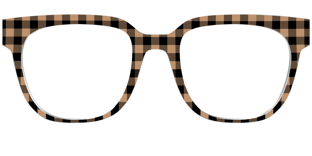 The Cider Buffalo Plaid - Front Top Image - Pair Eyewear