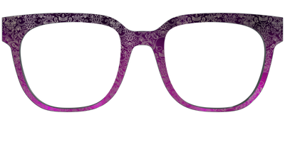 The Dark Romance Foil Damask - Front Top Thumbnail - Pair Eyewear