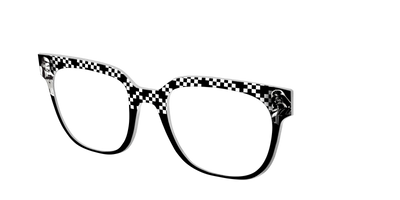 Dark Side Checker Split - Angle Top Thumbnail - Pair Eyewear