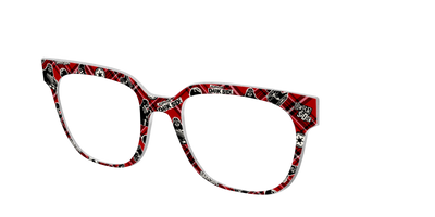 Dark Side Plaid - Angle Top Thumbnail - Pair Eyewear