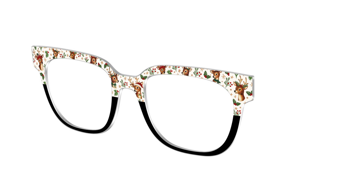 The Dashing Reindeer - Angle Top Image - Pair Eyewear
