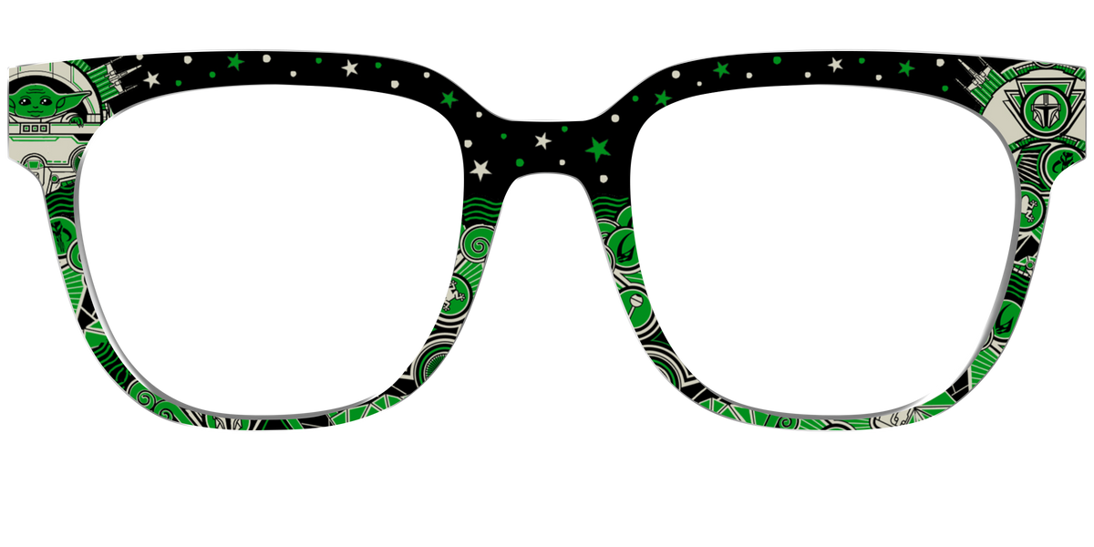 Grogu™ Deco Galaxy - Front Top Image - Pair Eyewear