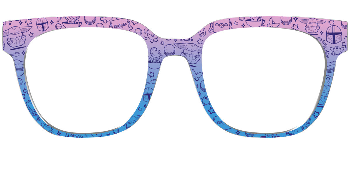Grogu™ Galaxy Gradient - Front Top Image - Pair Eyewear