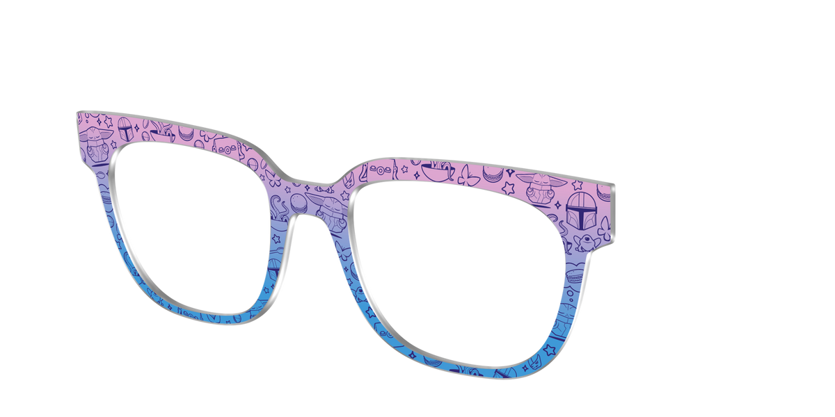 Grogu™ Galaxy Gradient - Angle Top Image - Pair Eyewear