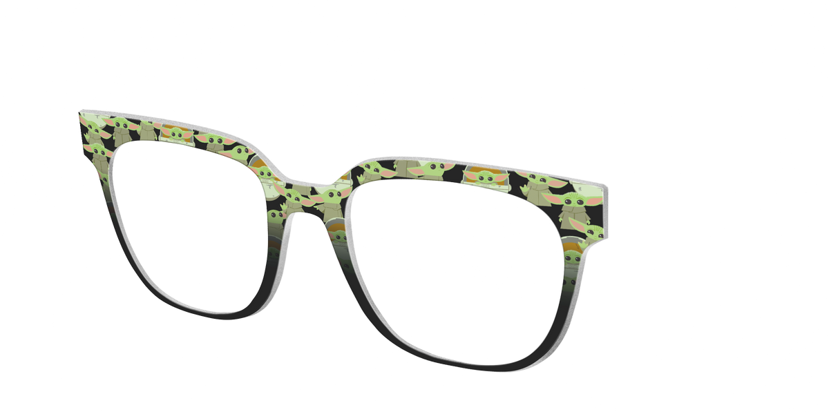 Grogu™ Gradient - Angle Top Image - Pair Eyewear