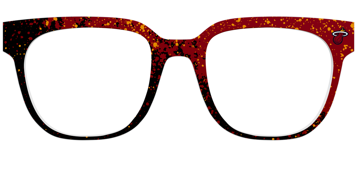 The Heat Splatter - Front Top Image - Pair Eyewear