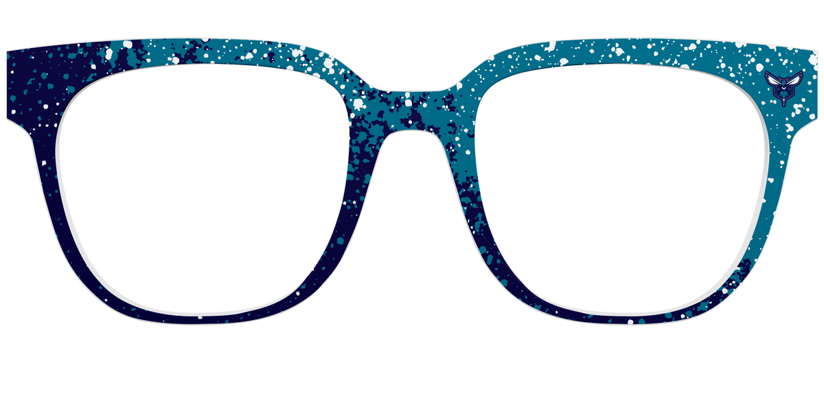The Hornets Splatter - Front Top Image - Pair Eyewear