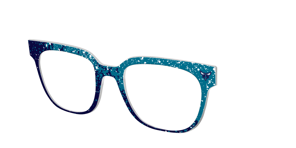 The Hornets Splatter - Angle Top Image - Pair Eyewear