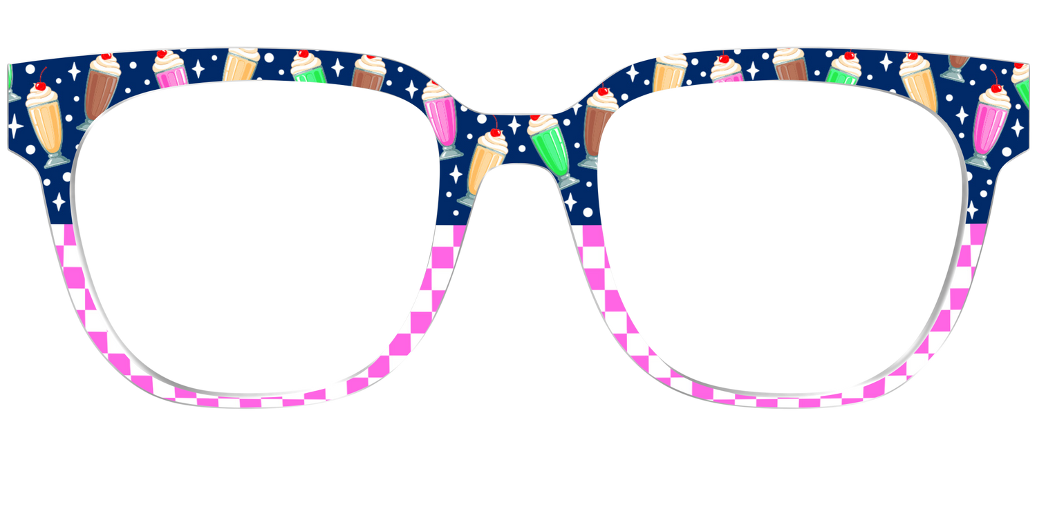 The Ice Cream Social Split - Front Top Image - Pair Eyewear