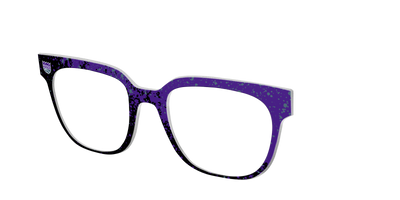The Kings Splatter - Angle Top Thumbnail - Pair Eyewear