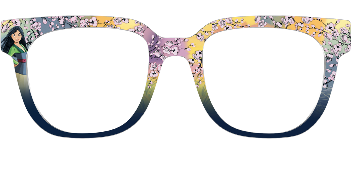 Mulan's Plum Blossoms - Front Top Image - Pair Eyewear