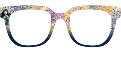 Mulan's Plum Blossoms - Front Top Thumbnail - Pair Eyewear