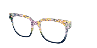 Mulan's Plum Blossoms - Angle Top Thumbnail - Pair Eyewear