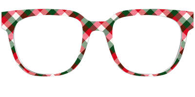 The Nice List Plaid - Front Top Thumbnail - Pair Eyewear
