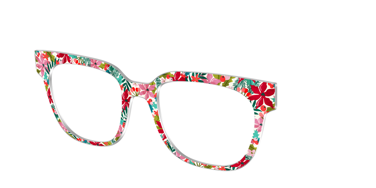 The Poinsettia Grove - Angle Top Image - Pair Eyewear