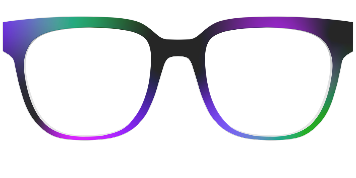 The Potion Gradient - Front Top Image - Pair Eyewear