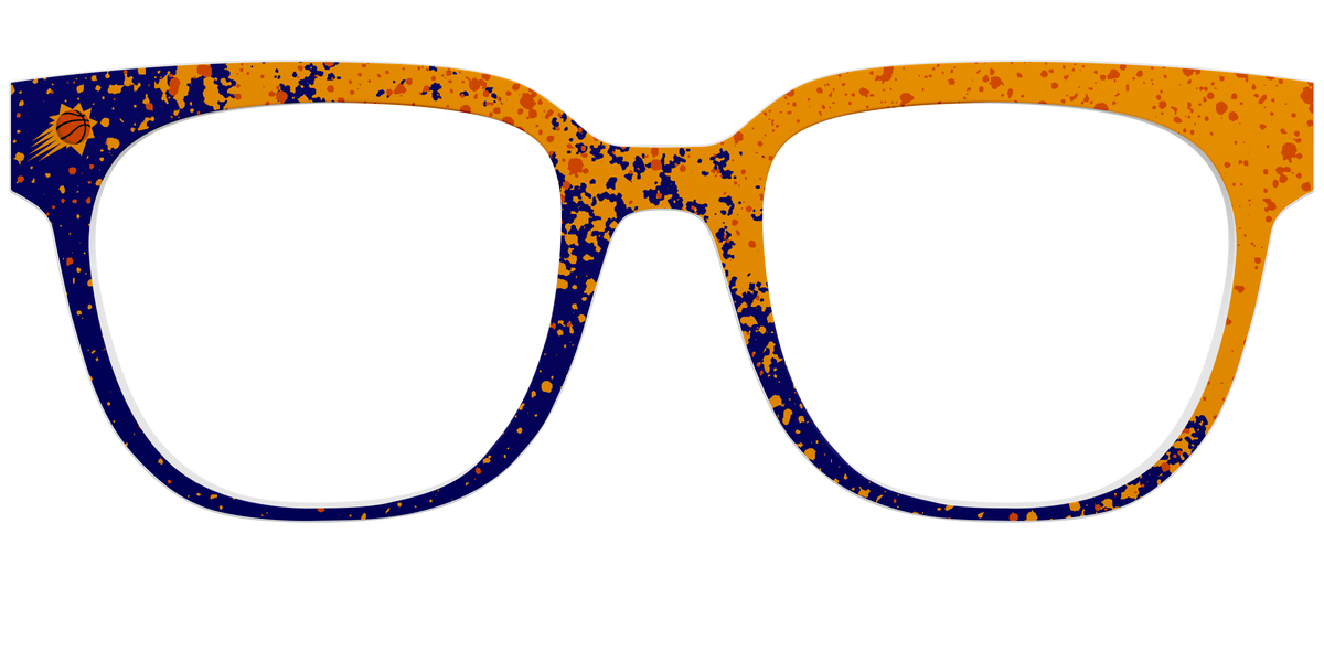 The Suns Splatter - Front Top Image - Pair Eyewear