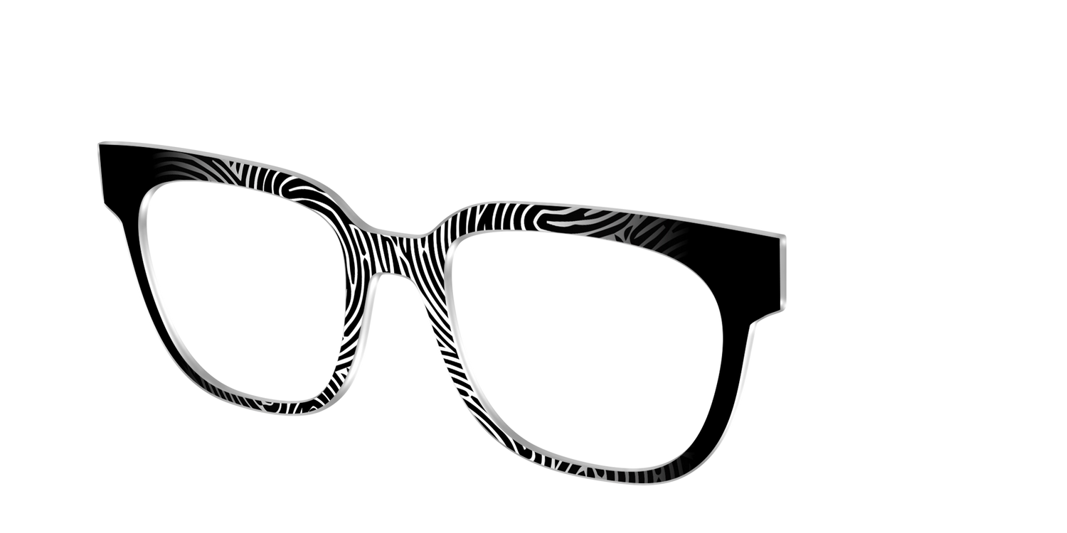 The Thumbprint - Angle Top Image - Pair Eyewear