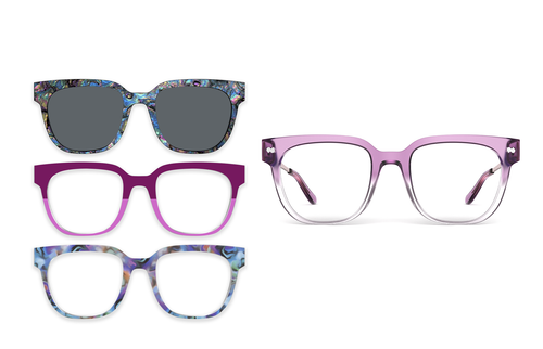 The Murphy - The Violet Wildflower Pairing Set - Pair Eyewear