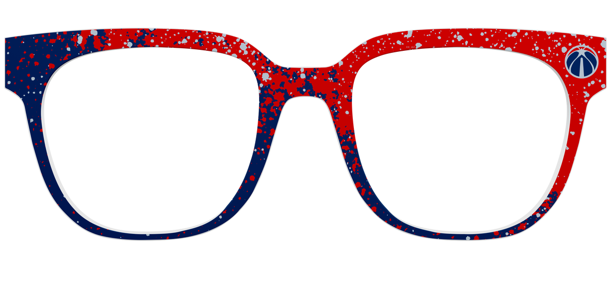 The Wizards Splatter - Front Top Image - Pair Eyewear