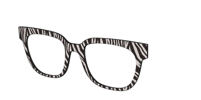 The Zebra Stripes - Angle Top Thumbnail - Pair Eyewear
