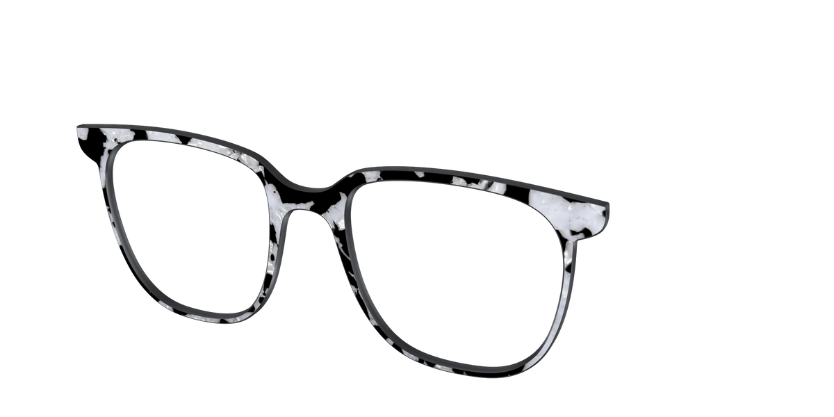 The Black & White Pearl Tortoise - Angle Top Image - Pair Eyewear