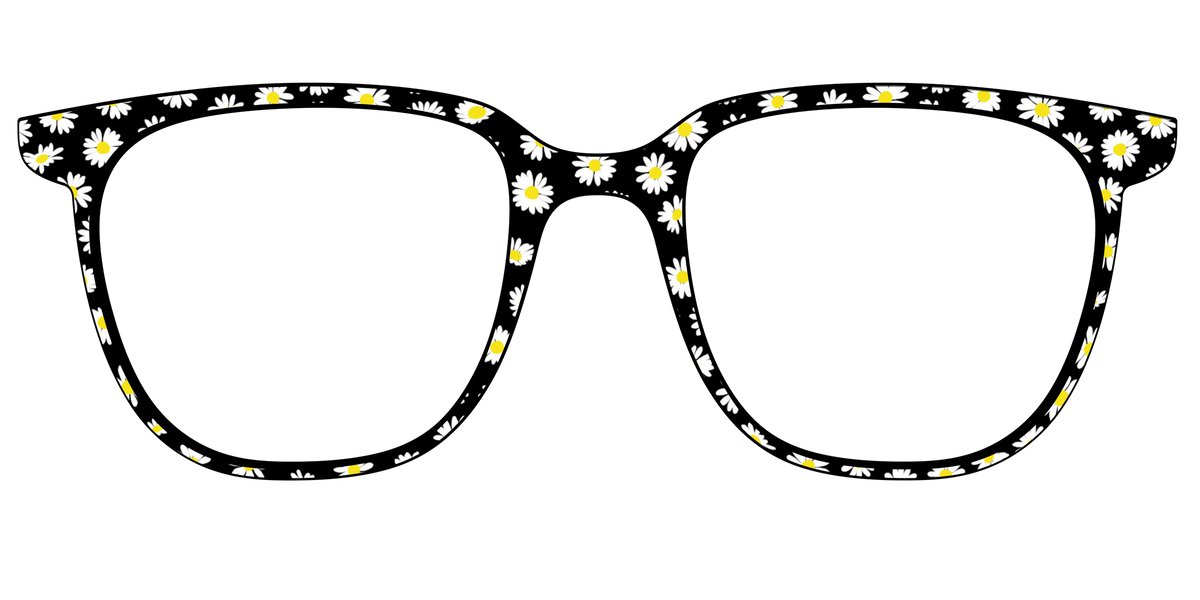 The Black Daisy - Front Top Image - Pair Eyewear