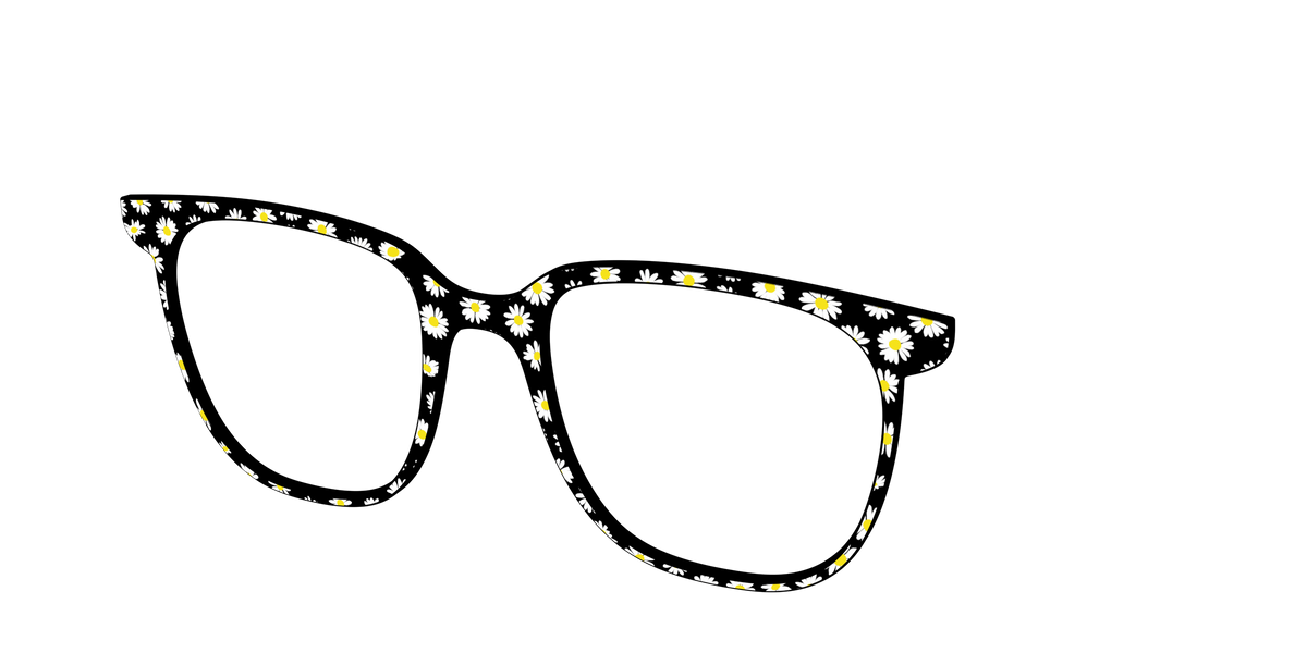 The Black Daisy - Angle Top Image - Pair Eyewear