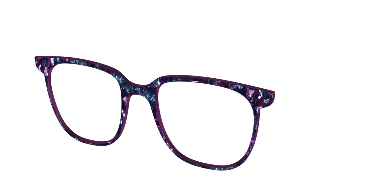 The Black Opal Pearl Tortoise - Angle Top Image - Pair Eyewear