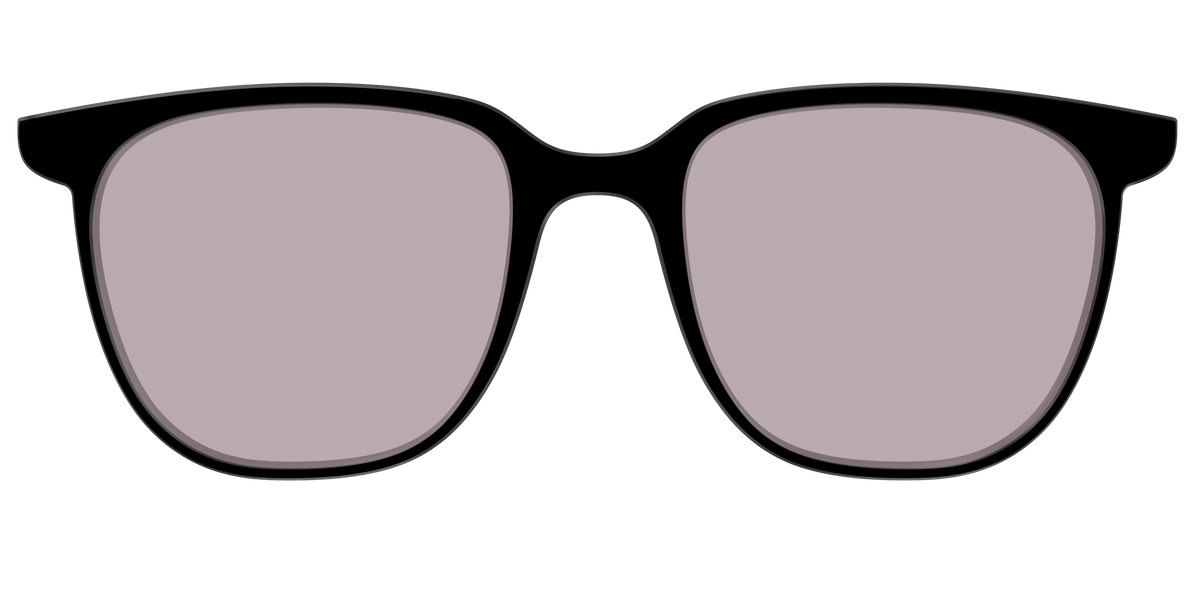 The Black with Gray Gaming lens - Front Top Image - Pair Eyewear