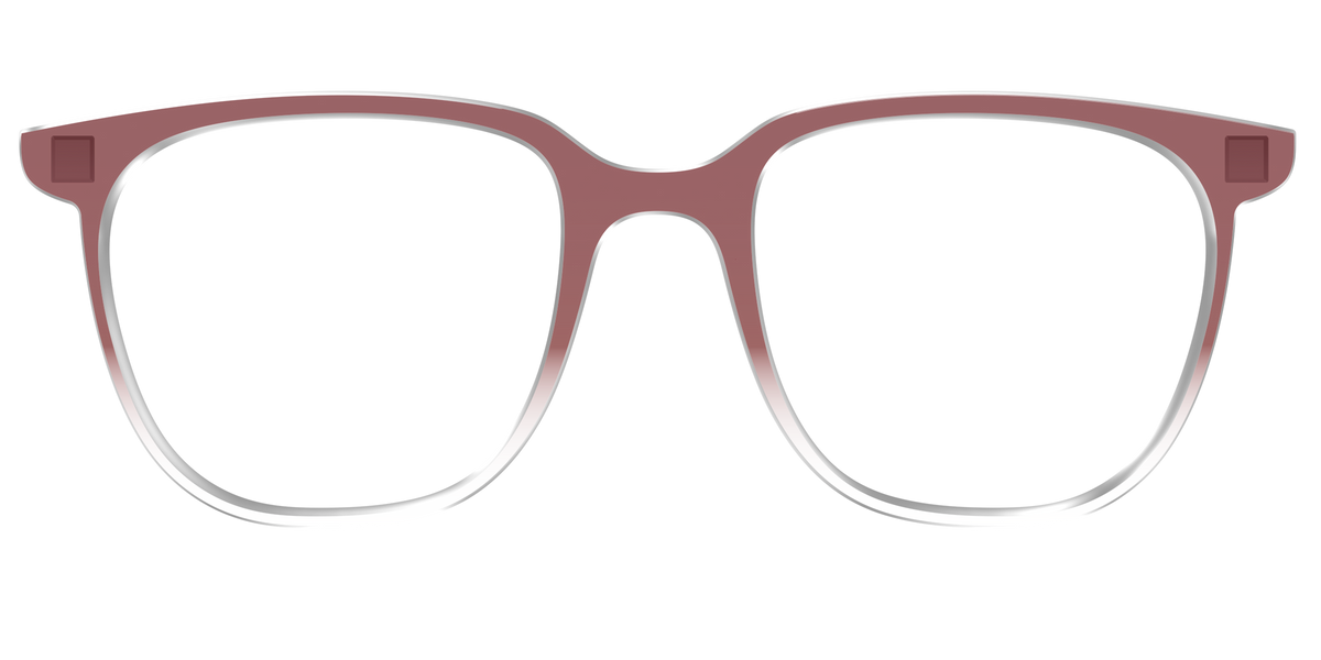 The Burgundy Gradient Crystal - Front Top Image - Pair Eyewear