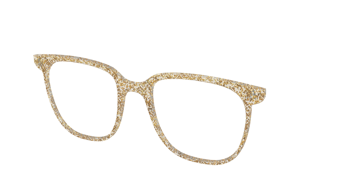 The Champagne Sparkle - Angle Top Image - Pair Eyewear