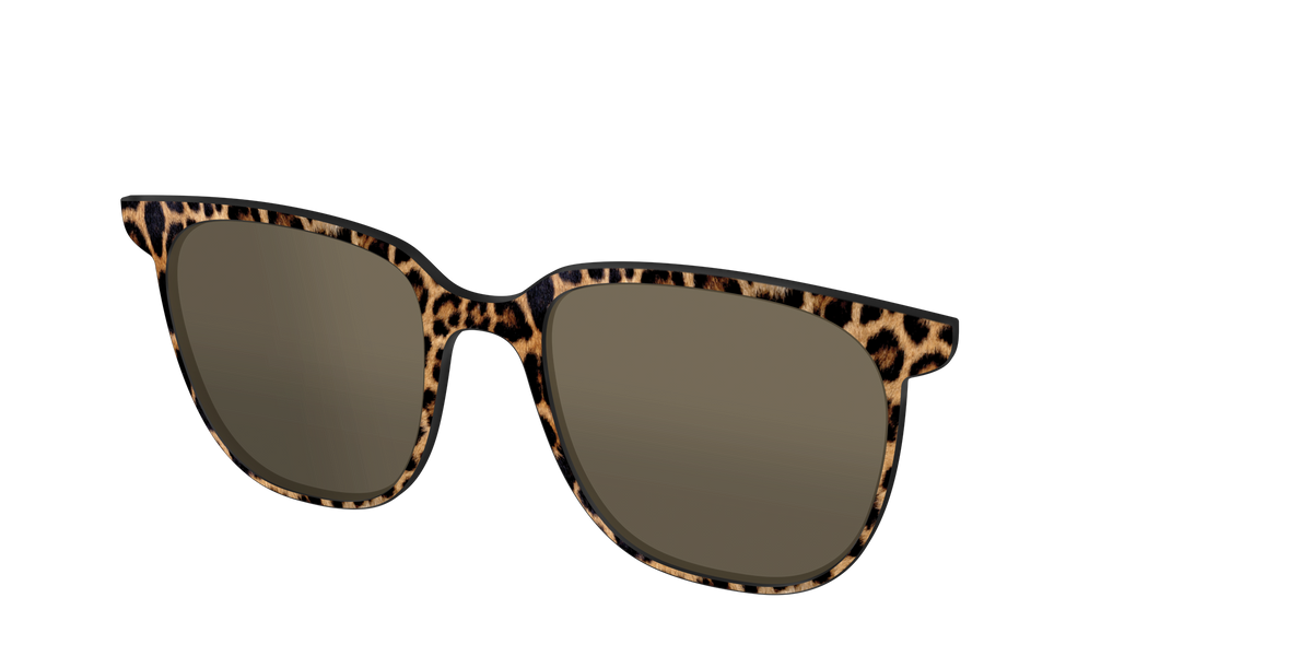 The Polarized Cheetah Spots Sun Top - Angle Top Image - Pair Eyewear