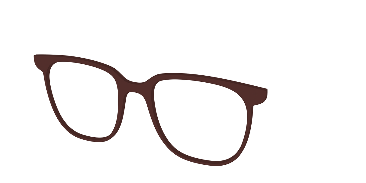 The Chocolate - Angle Top Image - Pair Eyewear