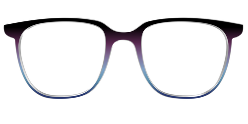 The Dark Magenta to Cerulean Gradient - Pair Eyewear