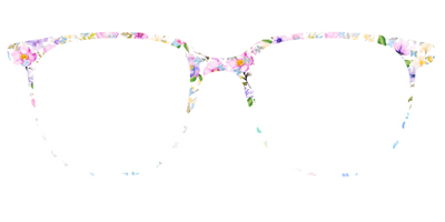 The Delicate Flower Crown with Butterfly Glitter - Front Top Thumbnail - Pair Eyewear