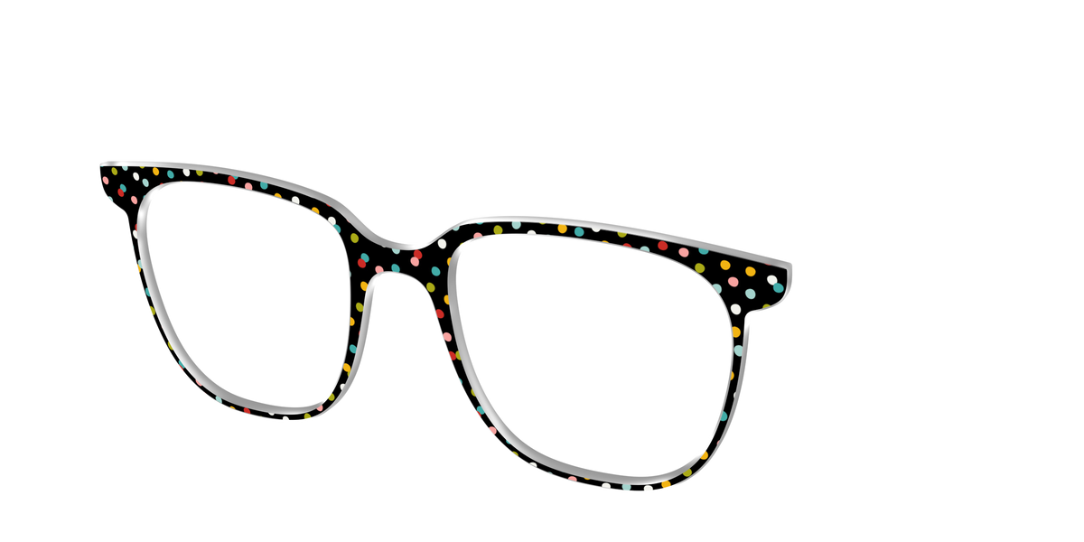 The Holiday Dots - Angle Top Image - Pair Eyewear