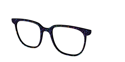 The Holographic Dots - Angle Top Thumbnail - Pair Eyewear